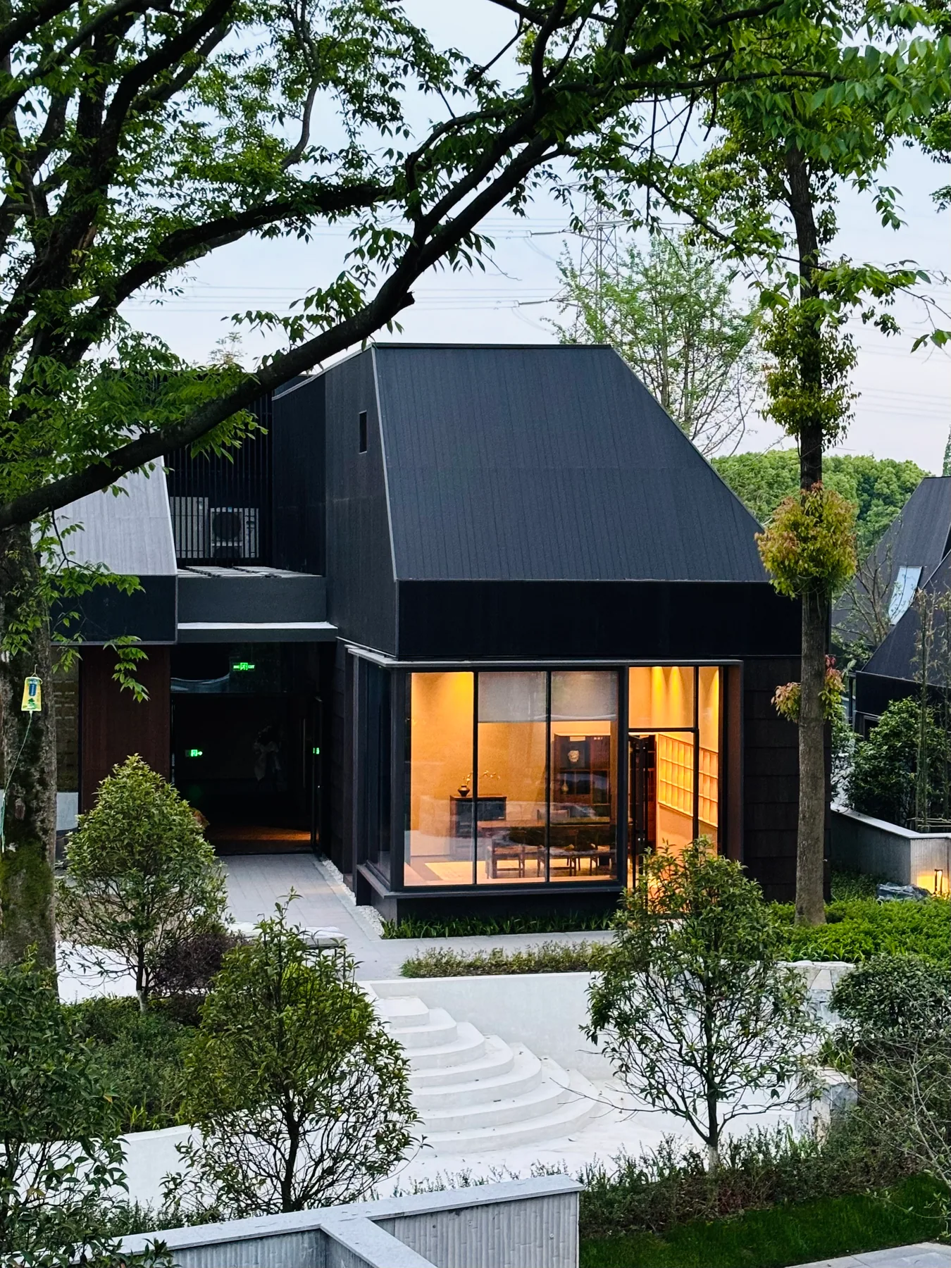 濮院星旗村度假村项目建筑场景